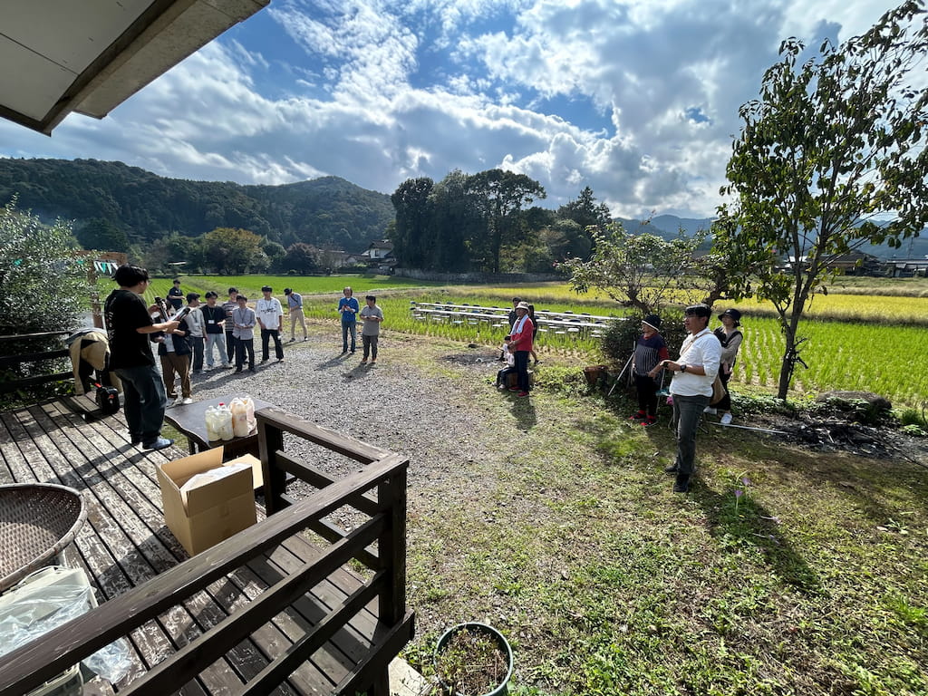 バーベキューの様子